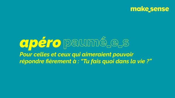 Logo de l'évènement apéro paumé_e_s