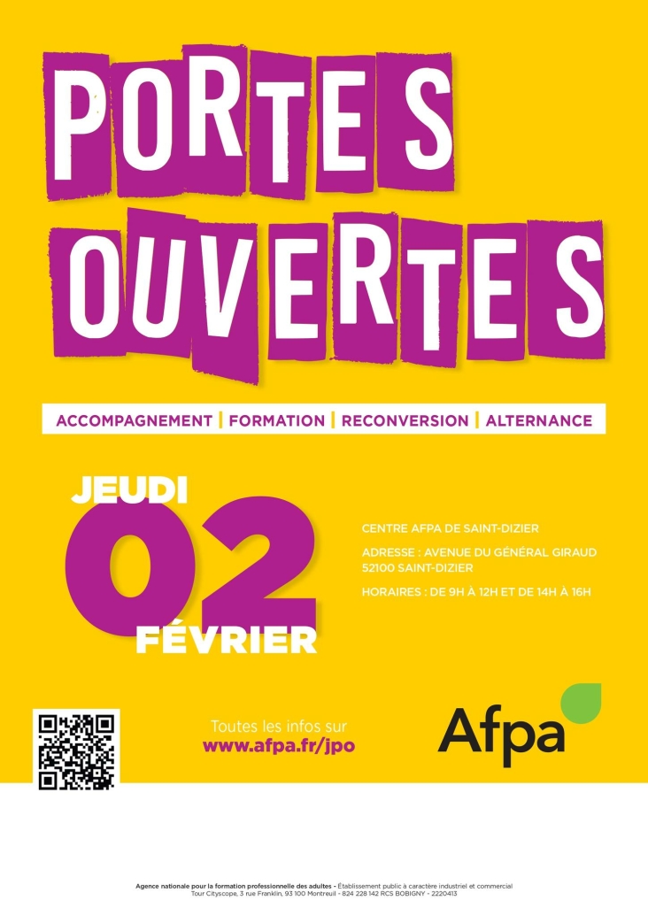 Journée Portes Ouvertes Du Centre Afpa Saint-Dizier - Communauté D ...