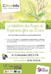 LA VALIDATION DES ACQUIS DE L'EXPERIENCE FETE SES 20 ANS