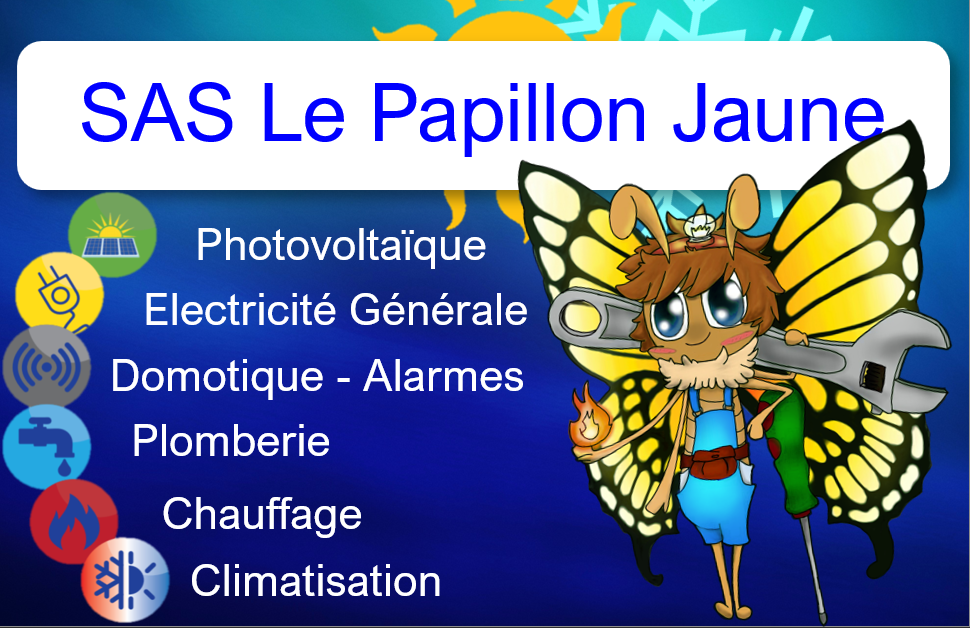 Logo SAS LE PAPILLON JAUNE