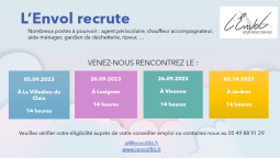 L'Envol recrute
