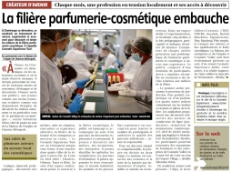 La filière parfumerie-cosmétique embauche