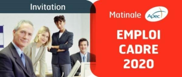 Matinal APEC, emploi cadre 2020