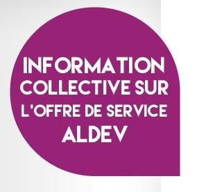 Informations collectives sur les services emploi d'Aldev