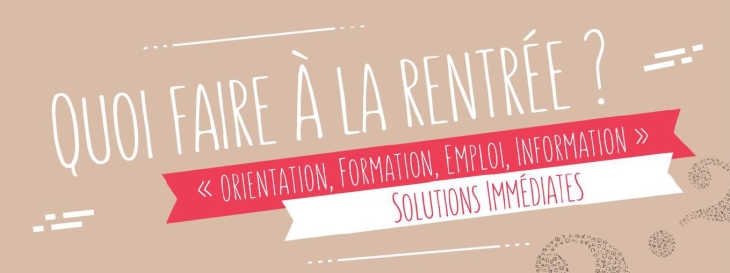 Quoi faire à la rentrée ?