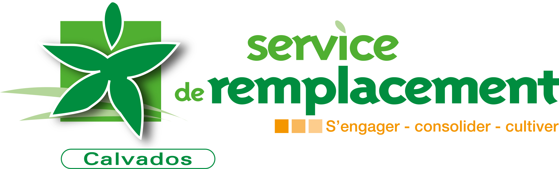 Logo Service de remplacement du Calvados