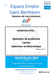Session de Recrutement