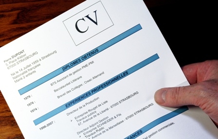 image d'un CV